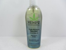HEMPZ TRIPLE MOISTURE FRESH CITRUS HERBAL BODY OIL