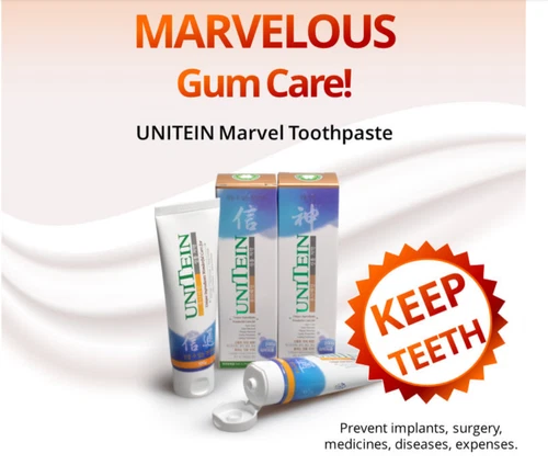 Sale! Toothpaste to Grow Gum! Patent to Repair Gingival Cell, Stop Gum Bleeding