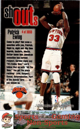 Aros #4 SO 1998-99 Patrick Ewing Shouts 006392 - Imagen 2 de 2