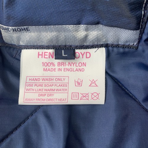 Vtg Henri Lloyd Vest Jacket Large Red Made in England Racer Floater Technical - Picture 11 of 11