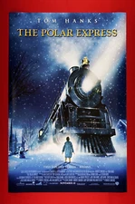 Polar Express The Animated Train Child Christmas Movie Poster 24X36 New TRN