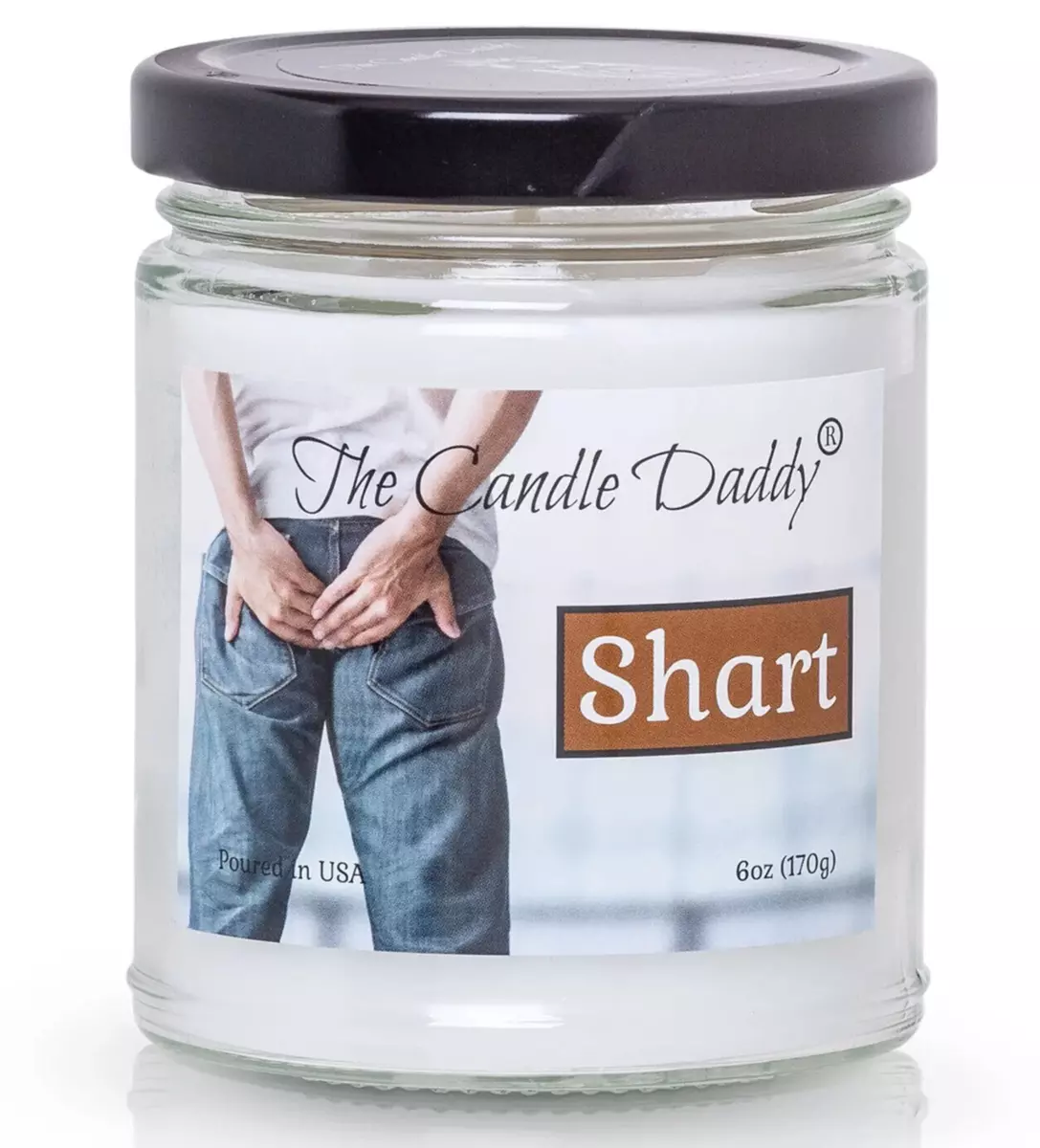 SHART WET FART Scented Candle -Sharted Stink Gag Prank Joke