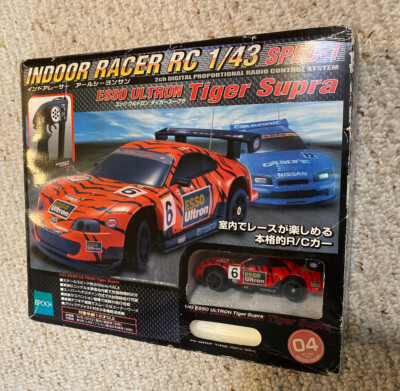 Epoch Indoor Racer RC 1/43 Spec-1 ESSO ULTRON Tiger Supra
