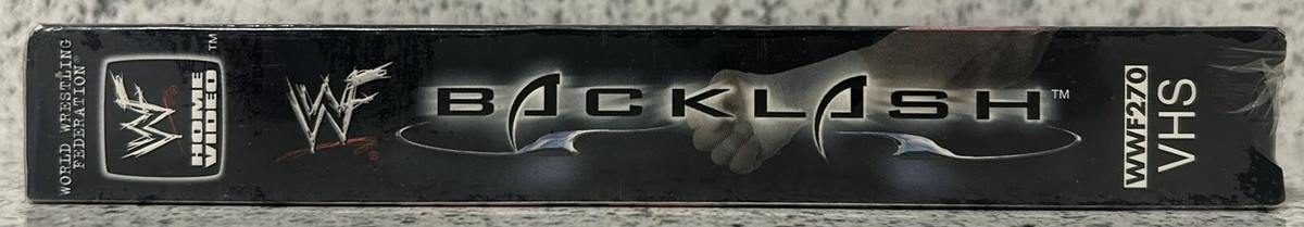 WWF - Backlash 2001 (VHS, 2001) for sale online | eBay