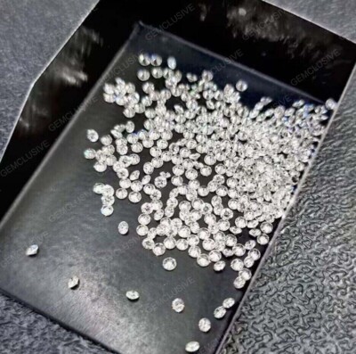 Lose Cvd Lab-Grown Diamant 0.90 MM Rund D Farbe If Klarheit Zertifiziert