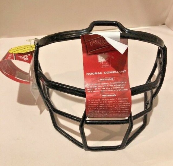 Rawlings Fast Pitch Softball Helmet Face Guard Pl1 Pl1w for sale online