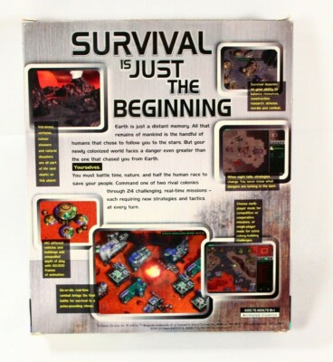 Jeu PC Outpost (Big Box) Complet En Boîte - Éditeur Mindscape - Simulation - Bon état