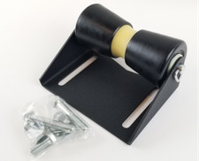 Shorelander TA0011-16 8 Inch Keel Roller Bracket Assembly - Textured Matte Black
