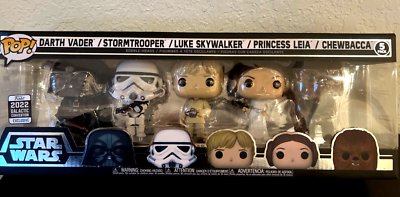 Star Wars Celebration Exclusive Funko Pop SET 5 2022 Galactic