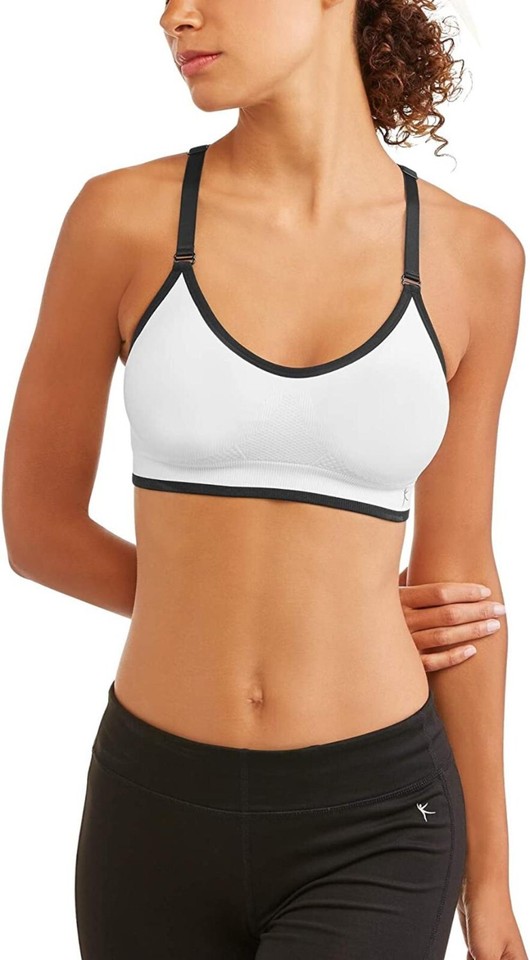Danskin Now Women's Sport Bra - Keyhole Design, Medium 34 B/C/D Or 36 B/C, High Support