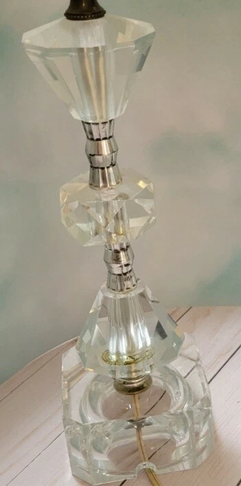 Vintage glass lamps 1950 deals