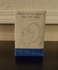 Magnetic Wireless Charger & Type C Wall Charger