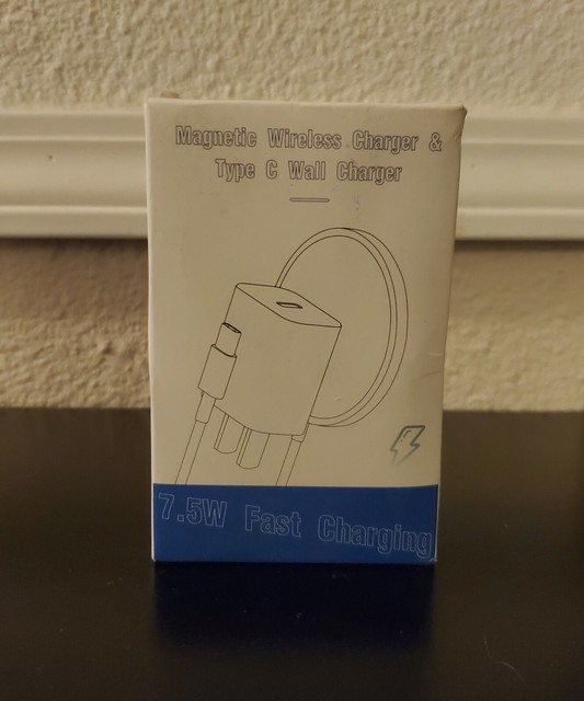 Magnetic Wireless Charger & Type C Wall Charger