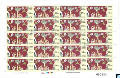 Sri Lanka Stamps 2025, State Vesak Festival, Buddha, Buddhism, Sheetlet ...