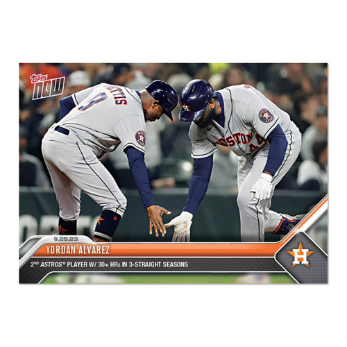 2023 Topps Now 917 Yordan Alvarez