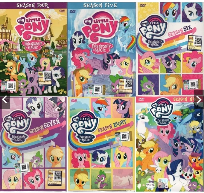DVD MY LITTLE PONY ~FRIENDSHIP IS MAGIC~ SEASON 4-9 ENGLISH VERSION REGION ALL