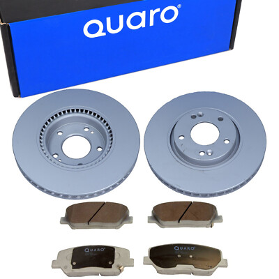 QUARO Bremsscheiben + Bremsbeläge Vorne für HYUNDAI i30 GD KIA Cee'D JD Cerato