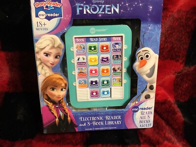 Rare Disney Frozen Me Reader Electronic Reader New