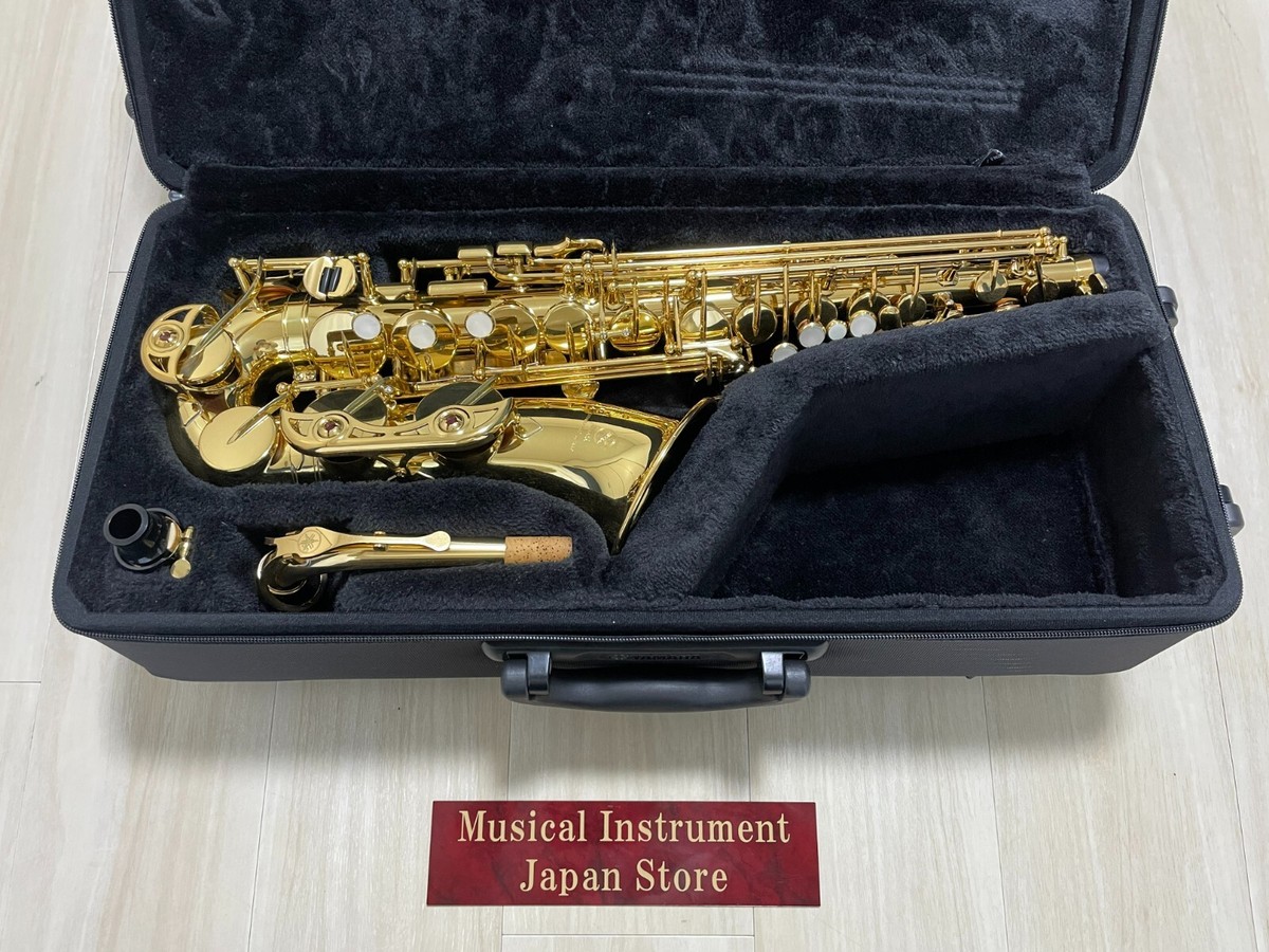 YAMAHA アルトサックス yas-380 used Yamaha YAS-380 Alto Saxophone with Semi Hard Case Used from