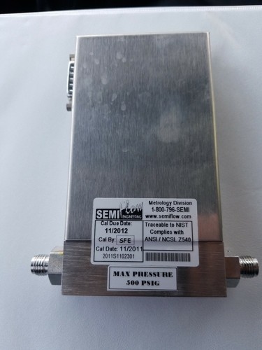 SemiFlow Mass Flow Controller, 10 SLPM , GAS H2, DNA SFC2010 - Afbeelding 2 van 4