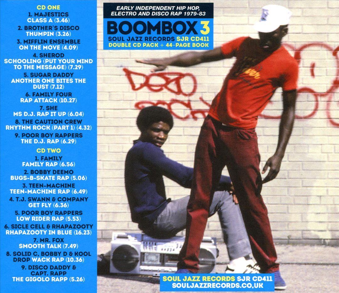 VARIOUS ARTISTS BOOMBOX 3: EARLY INDEPENDENT HIP HOP VARIOUS ARTISTS BOOMBOX 3: EARLY INDEPENDENT HIP HOP