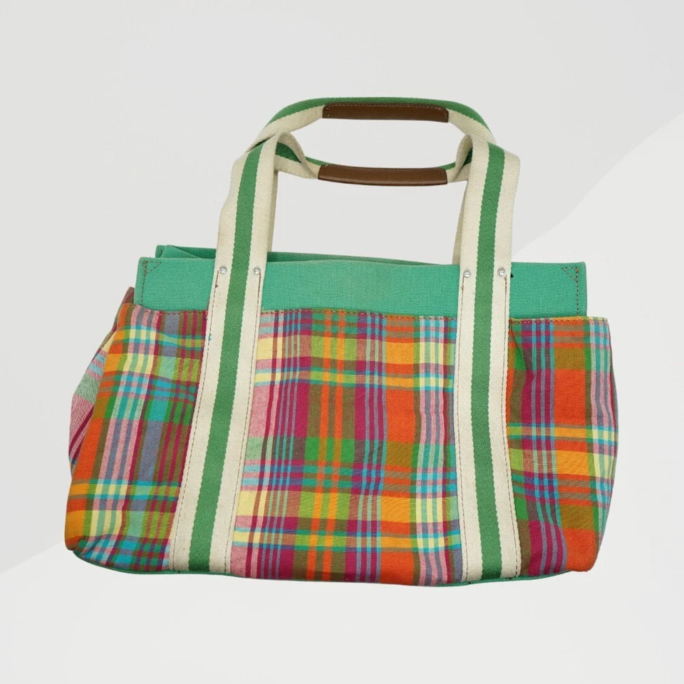 Tommy Hilfiger Bolso de Hombro de Lona Cartera Multicolor a Cuadros Foto 2 de 4