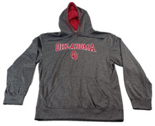 OU Sooners Oklahoma University Hoodie Size Medium 38/40 Majestic