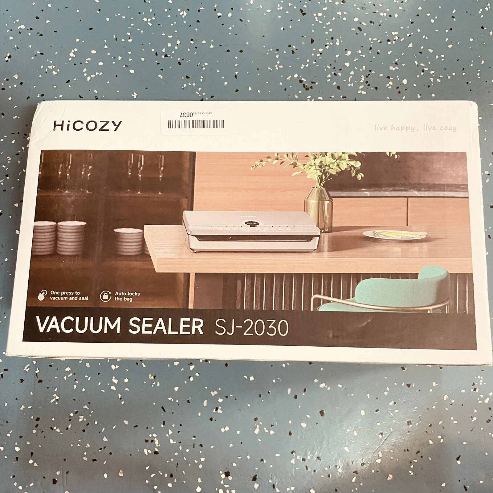 HiCOZY Vacuum Sealer Machine Food Vacuum Sealer with Built-in Cutter/Bag
Opens in a new window or ta