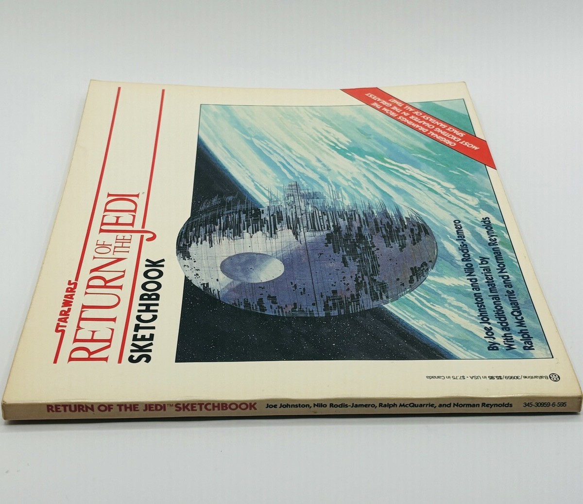 Return Of The Jedi Sketch Book By Joe Johnston Ballantine