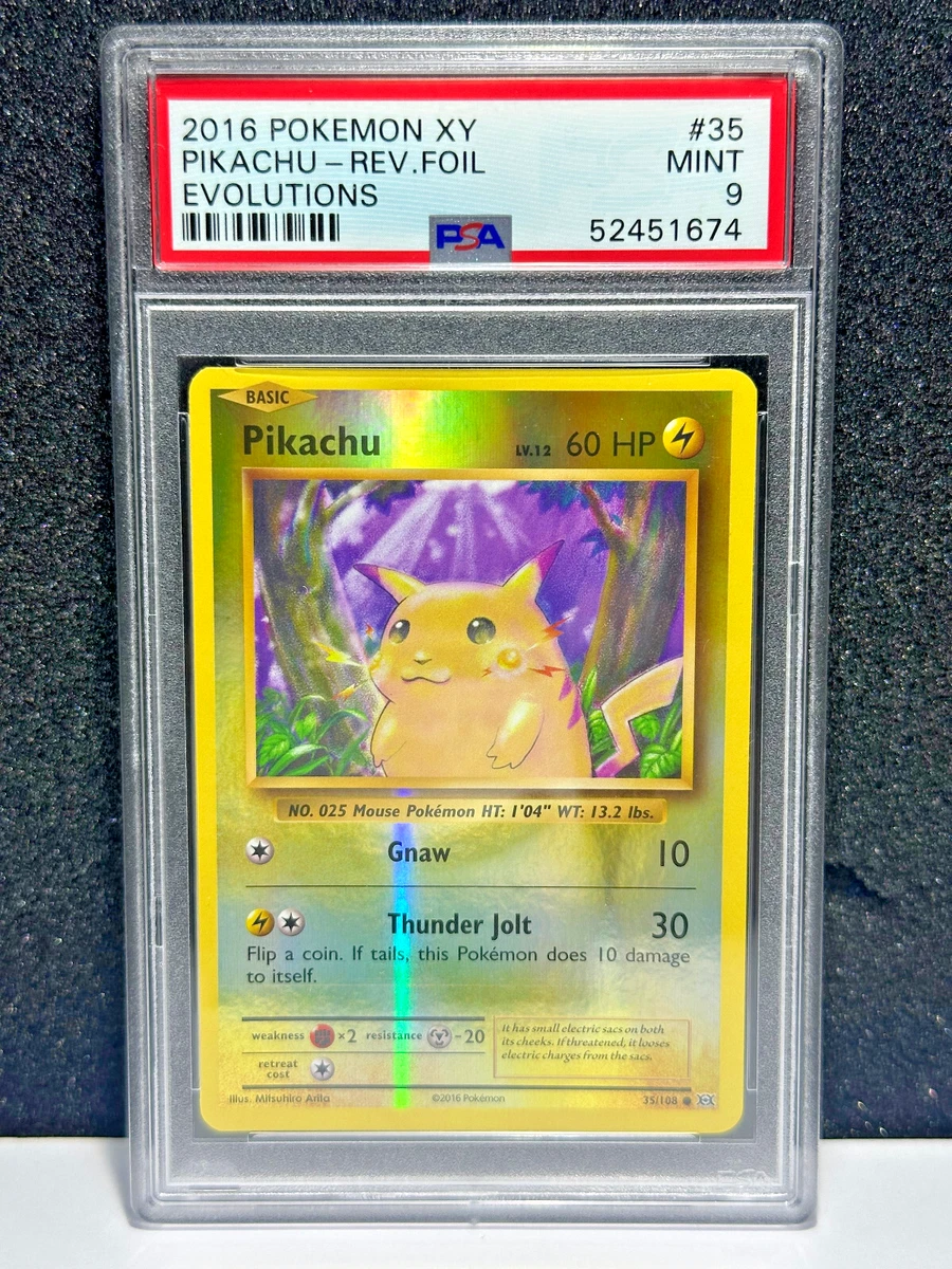 Pikachu Pokémon TCG Rare XY Individual Collectible Card Game Cards