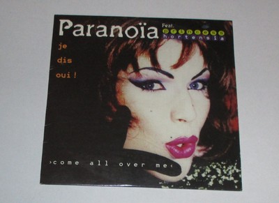 Paranoia feat princess Hortensia - come all over me - CD Single 3 Titel 1997