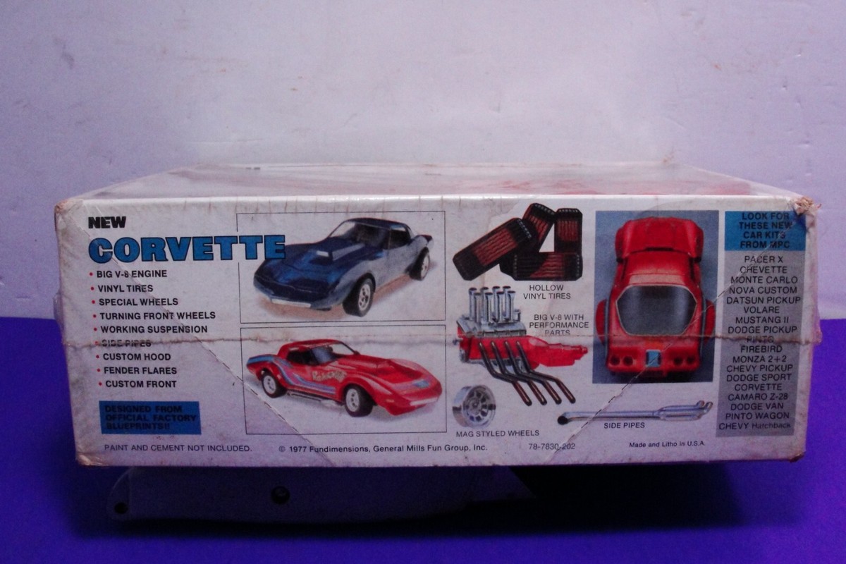 New MPC Rainbow Vette Corvette Model Kit #1-7830 Factory Sealed 1