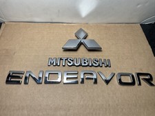 Free Shipping Oem 2009-2011 Mitsubishi Endeavor Rear Emblem Badge Letter Set