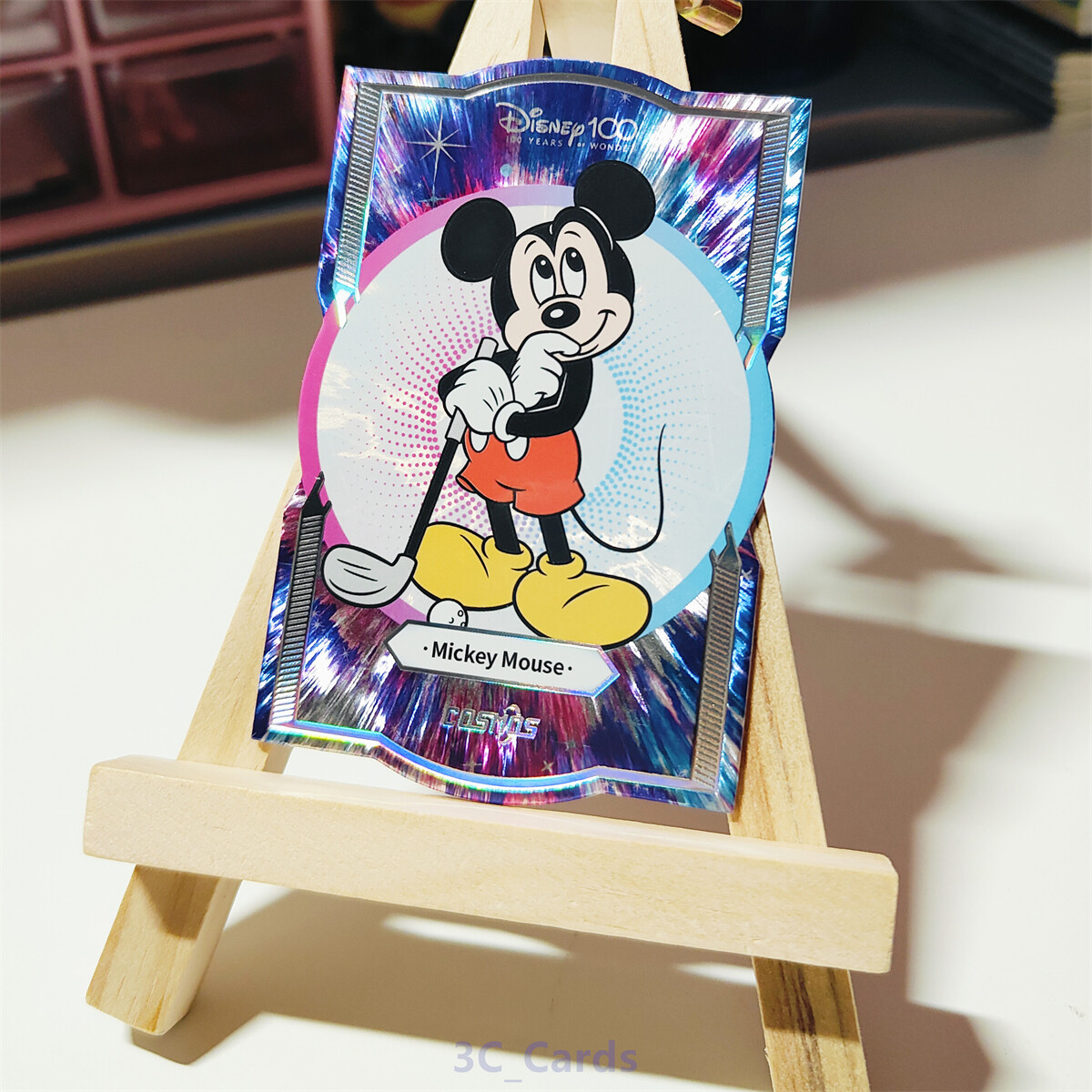 2023 Kakawow Cosmos Disney 100 All Star Die-Cut Card Mickey