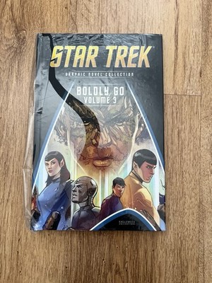 STAR TREK GRAPHIC NOVEL COLLECTION 95 BOLDLY GO VOLUME 3 EAGLEMOSS IDW