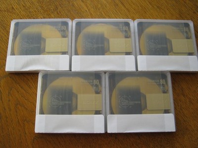 SONY MiniDisc Premium 5x 80 Min.  neu und unbenutzt mit Hülle in der OVP