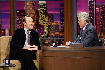Actor Kevin Spacey during an interview with host Jay Leno on June - Old Photo 1