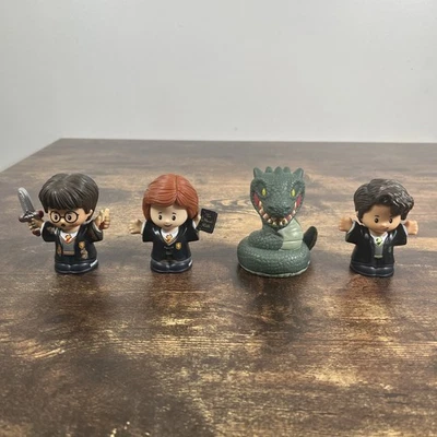 Fisher-Price Little People Harry Potter and Chamber of Secrets Figures 4pc Set - Image 1 of 4