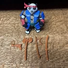 1990 PANDA KHAN TMNT Teenage Mutant Ninja Turtles 100% COMPLETE