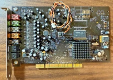Creative Labs Sound Blaster SB0770 Full Height PCI Audio Card DELL WW202 