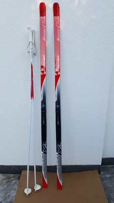 Langlaufski Fischer Nordic Cruiser 184cm XL rot/weiß Gewichtsverstärkt Anfänger