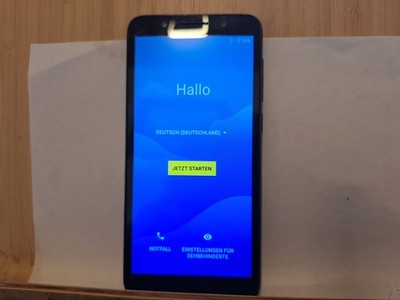 Handy Alcatel 1c  (2019) 8GB blau ohne Simlock  Smartphone