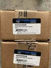 M20306KUB Poly Cabin Mount Kit for Peterbilt 359 378 379 386 388 389 - 2 Pack!