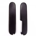 1 Pair Ebony Grip Handle Scale For 91mm Victorinox Swiss Army