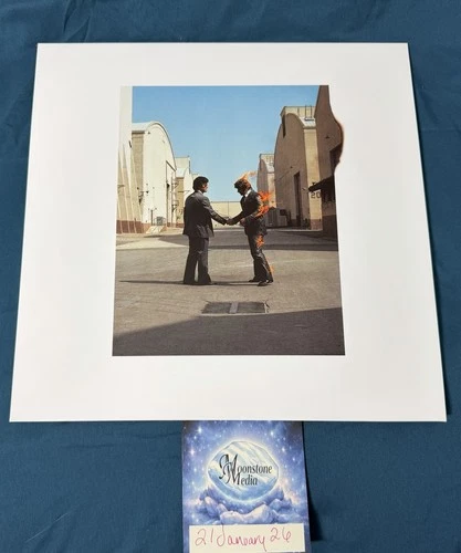 Pink Floyd Wish You Were Here Blood Recs 50th Anniversary Splatter LP Numbered!