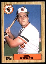 Cal Ripken 1987 Topps #784 Baltimore Orioles MLB READ FREE SHIPPING AutographDen