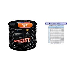 10 AWG 30 ft Marine Grade Tinned Copper Boat Cable for Boat, Automotive