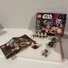 LEGO Star Wars Clone Troopers Battle Pack, Box and Instructions 7655 Sun Damage