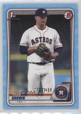 2020 Bowman Draft Sky Blue Border 163/499 Tyler Brown #BD-21 14mx