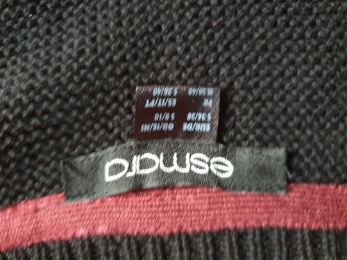 Esmara Süße Trachten Strickjacke Gr. 38 / 40 Schwarz mit Blumen bestickt - Bild 11 von 13